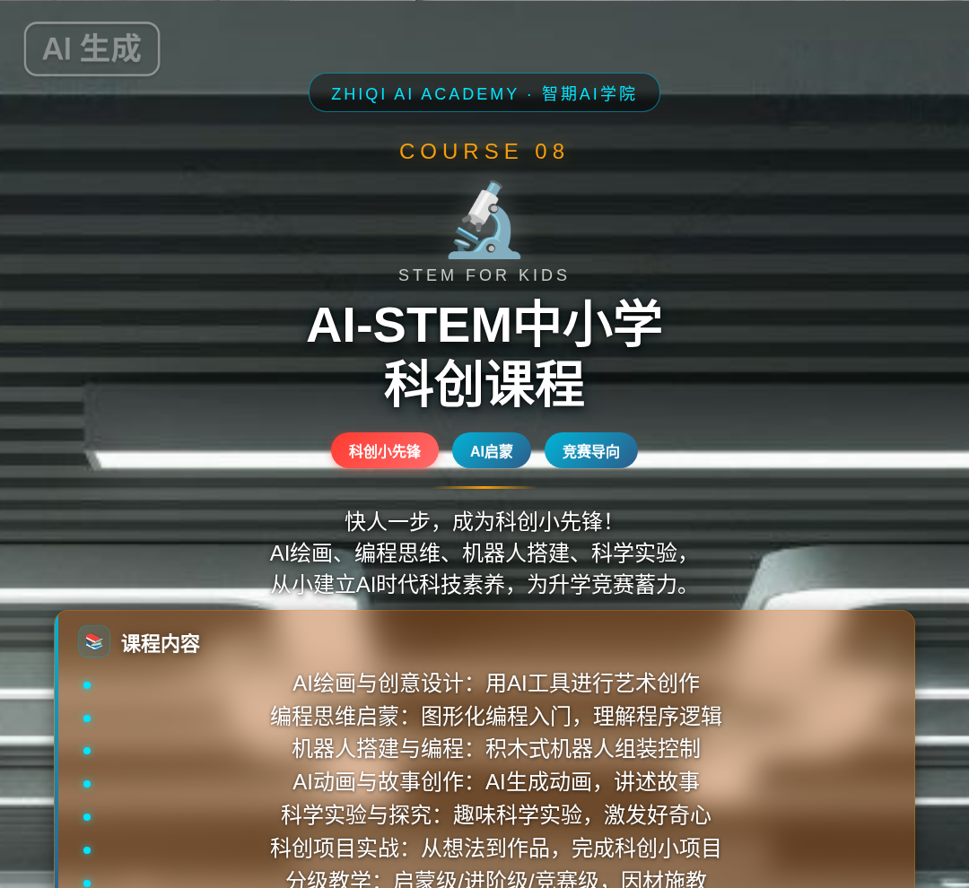 AI-STEM中小学科创课程